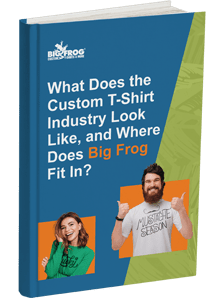 What Does The Custom T-Shirt Industry Look Like, And Where Does Big Frog Fit In
